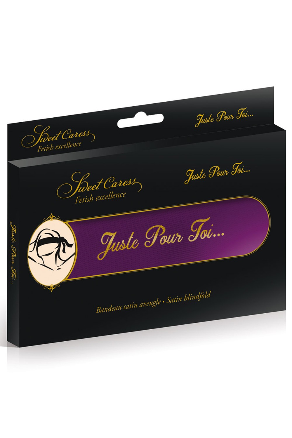 Bandeau satiné violet pour les yeux - CC780200006000