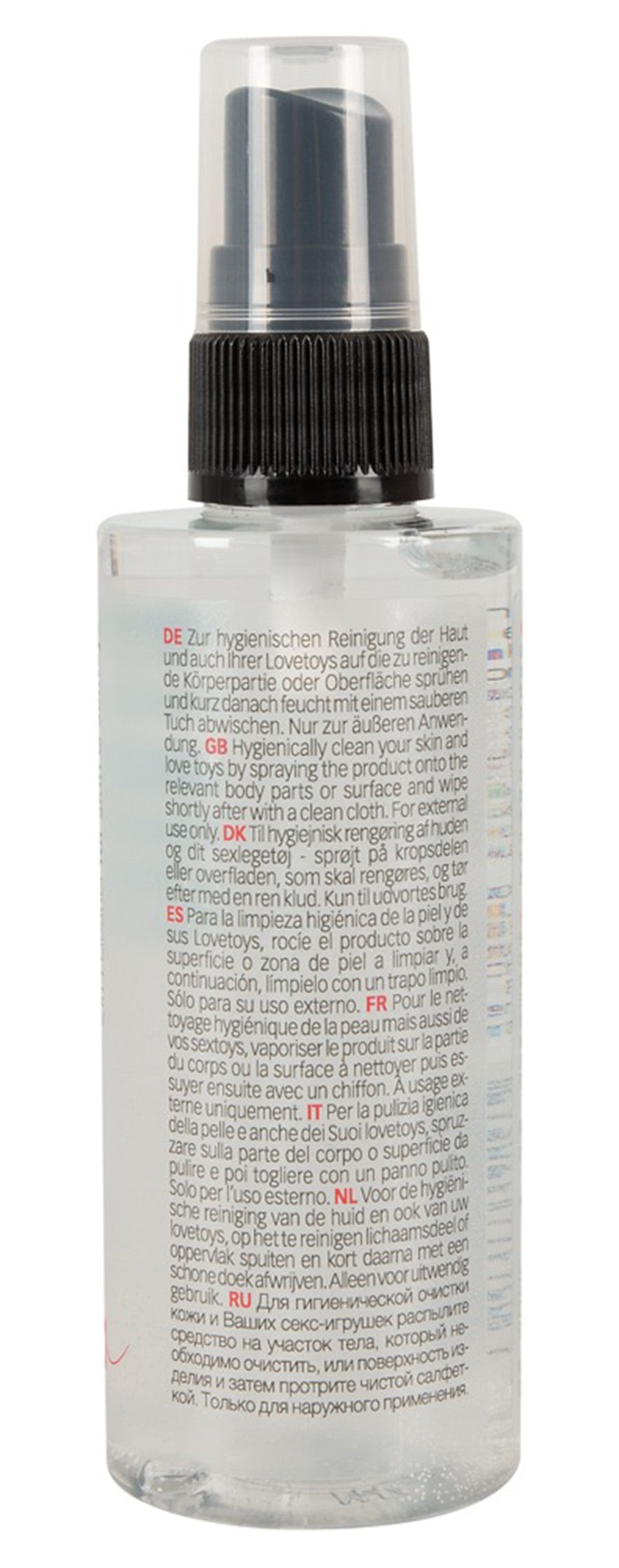 Nettoyant 2 en 1 Corps et sextoys sans alcool 100 ml - R626309