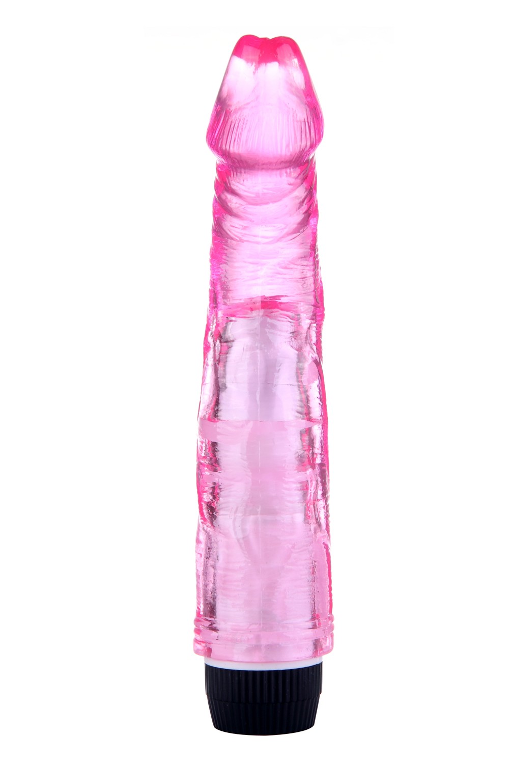 Vibromasseur 20 cm Jelly rose - YOJ-027PK