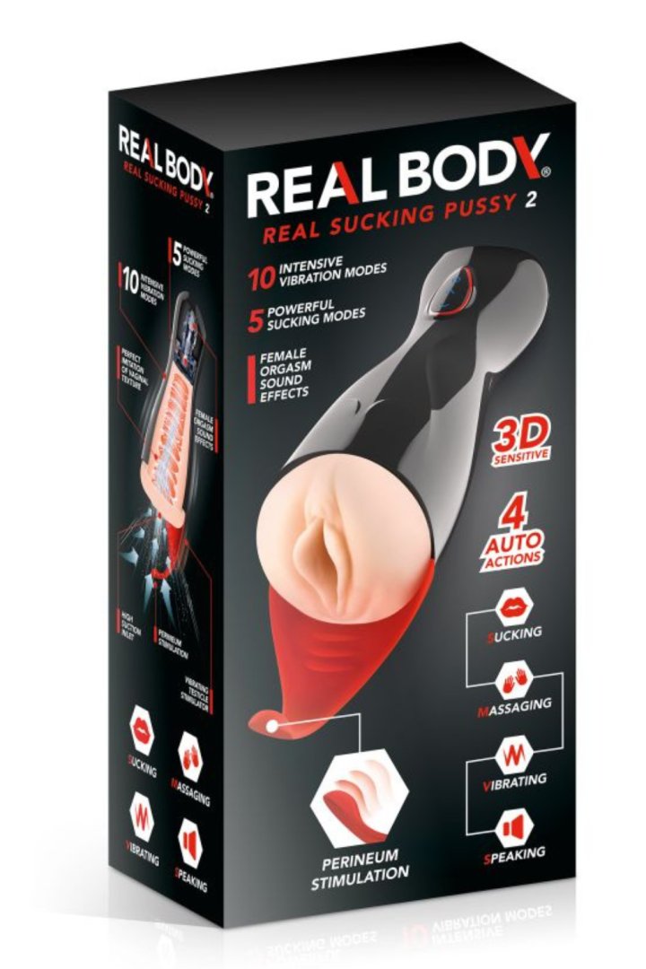 Masturbateur luxe 3D sensitive avec stimulateur de périnée - CC514205001000