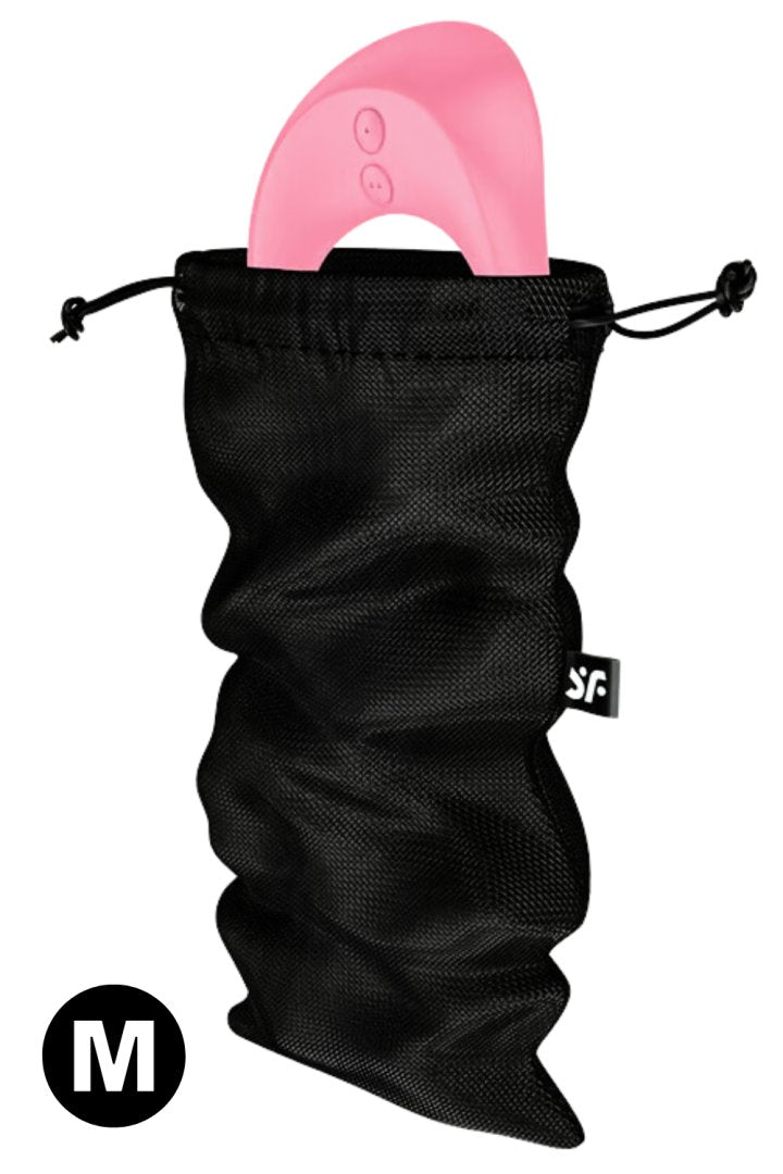 Sac de rangement sextoys noir taille M Treasure Bag Satisfyer - CC597859
