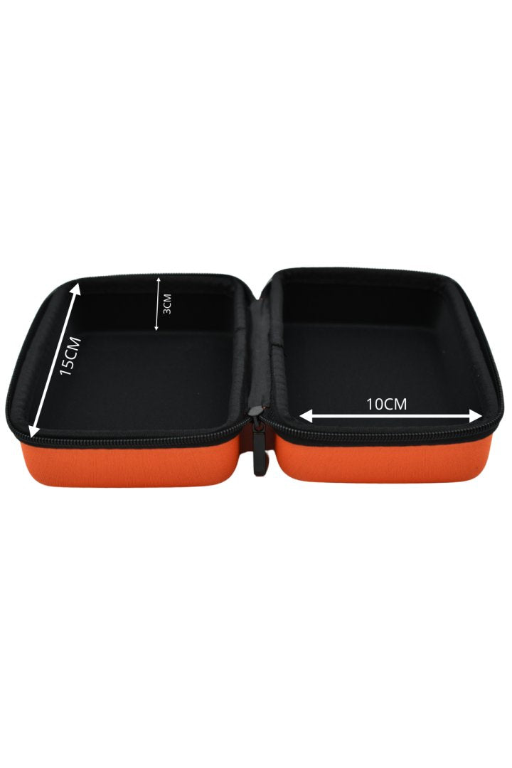 Boite de rangement coquée couleur orange - EVABOXORANGE