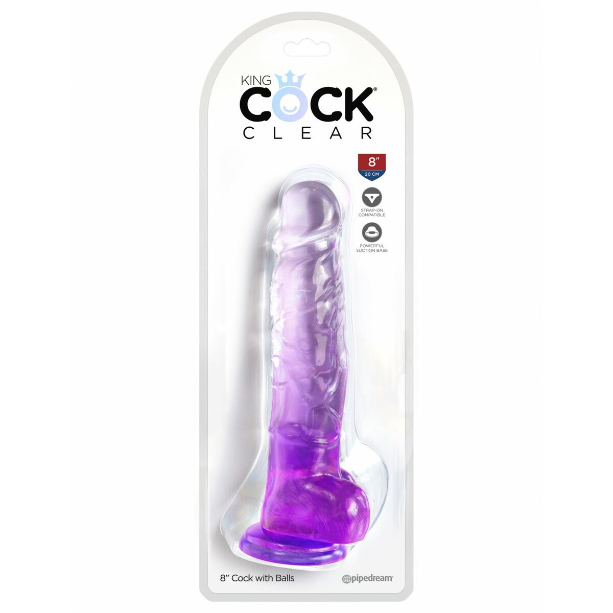 Gode réaliste Pipedream Violet