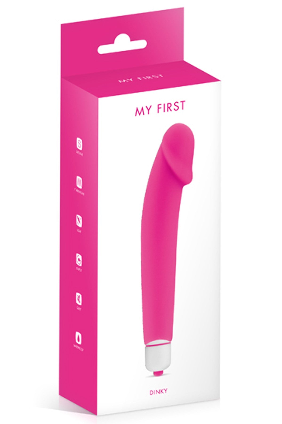 Vibromasseur rose 7 vitesses réaliste silicone lisse - CC5740070050