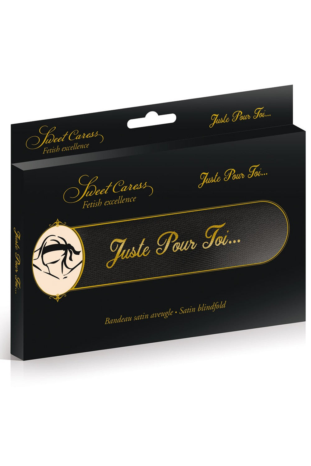Bandeau satiné noir pour les yeux - CC780200001000