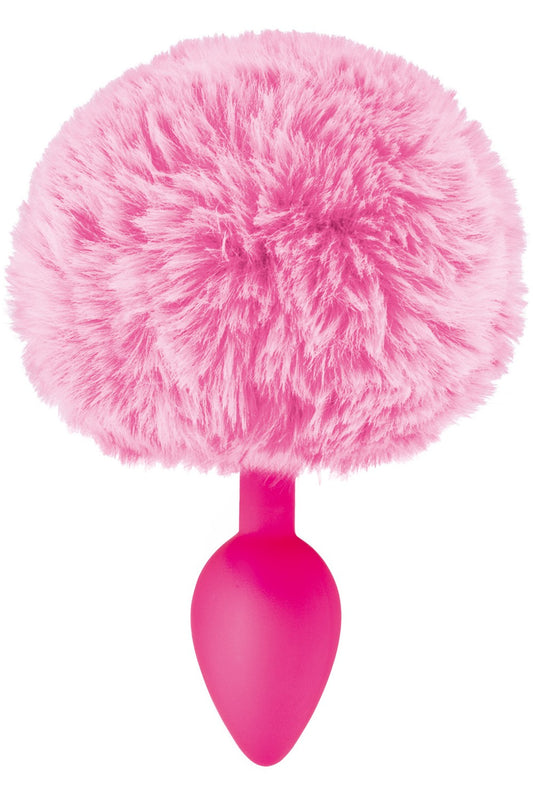 Plug anal pompon rose - CC5700910050