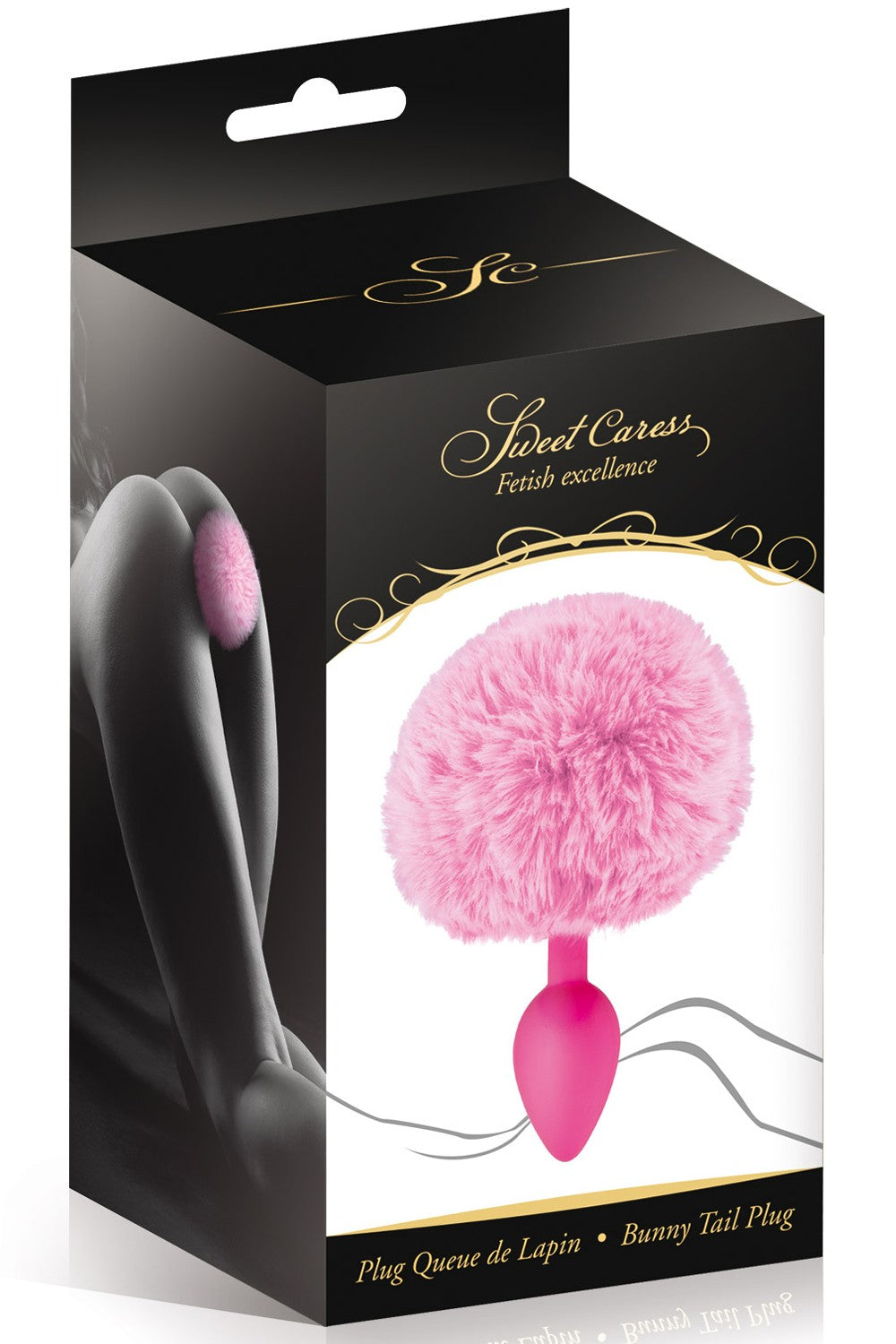 Plug anal pompon rose - CC5700910050