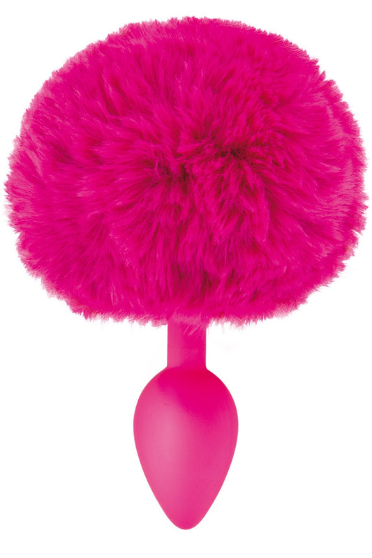 Plug anal pompon fuschia - CC5700910204