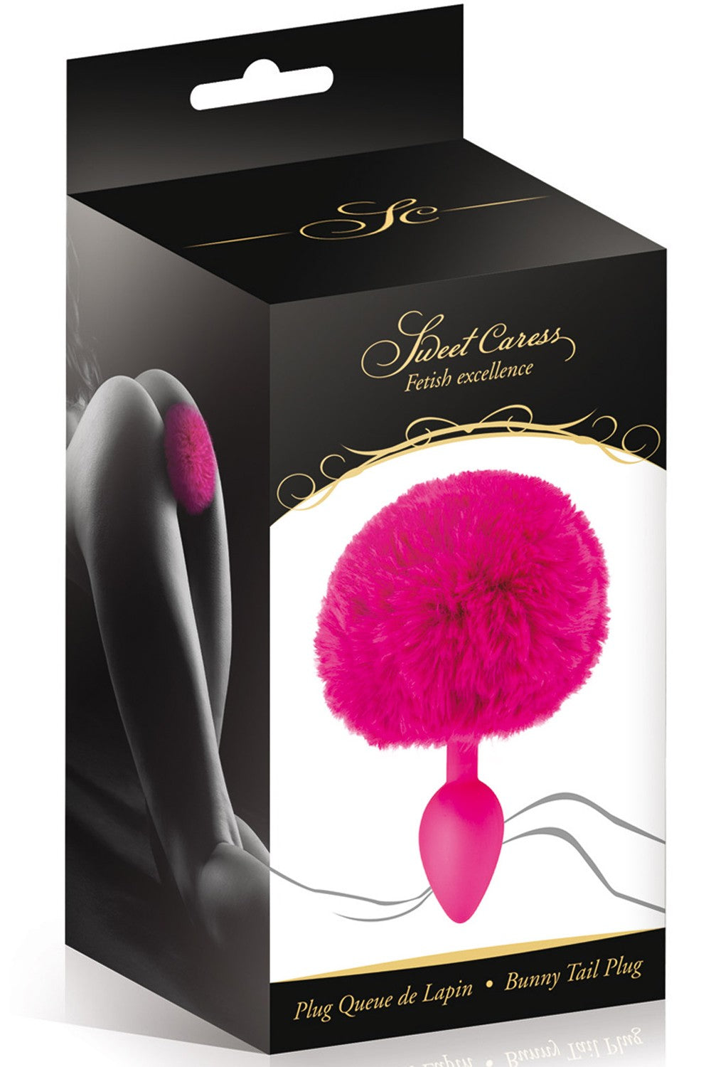 Plug anal pompon fuschia - CC5700910204