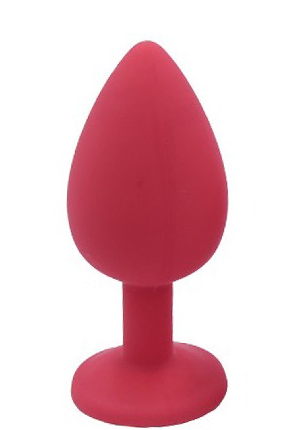Plug rouge bijou cristal Medium - DB-RY068CRED