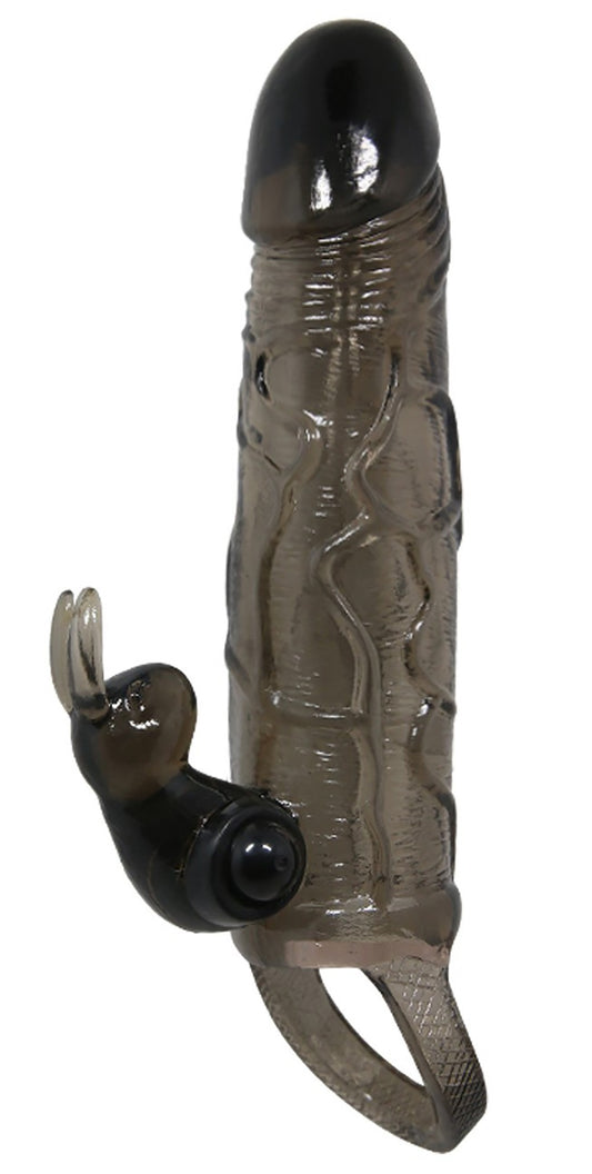 Gaine de pénis noire vibrante - CC5303750010