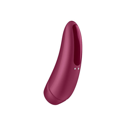 Stimulateur clitoridien connecté bordeaux Curvy 1+ Satisfyer - CC5972390214