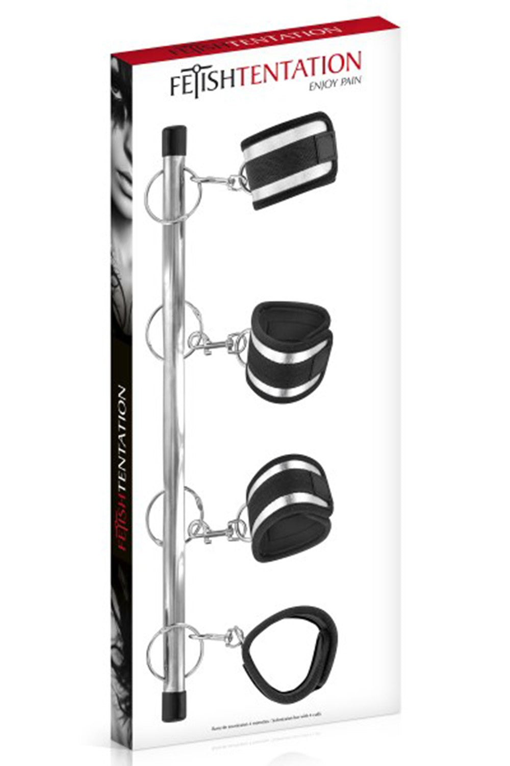Barre de soumission avec 4 menottes Fetish Tentation - CC570412