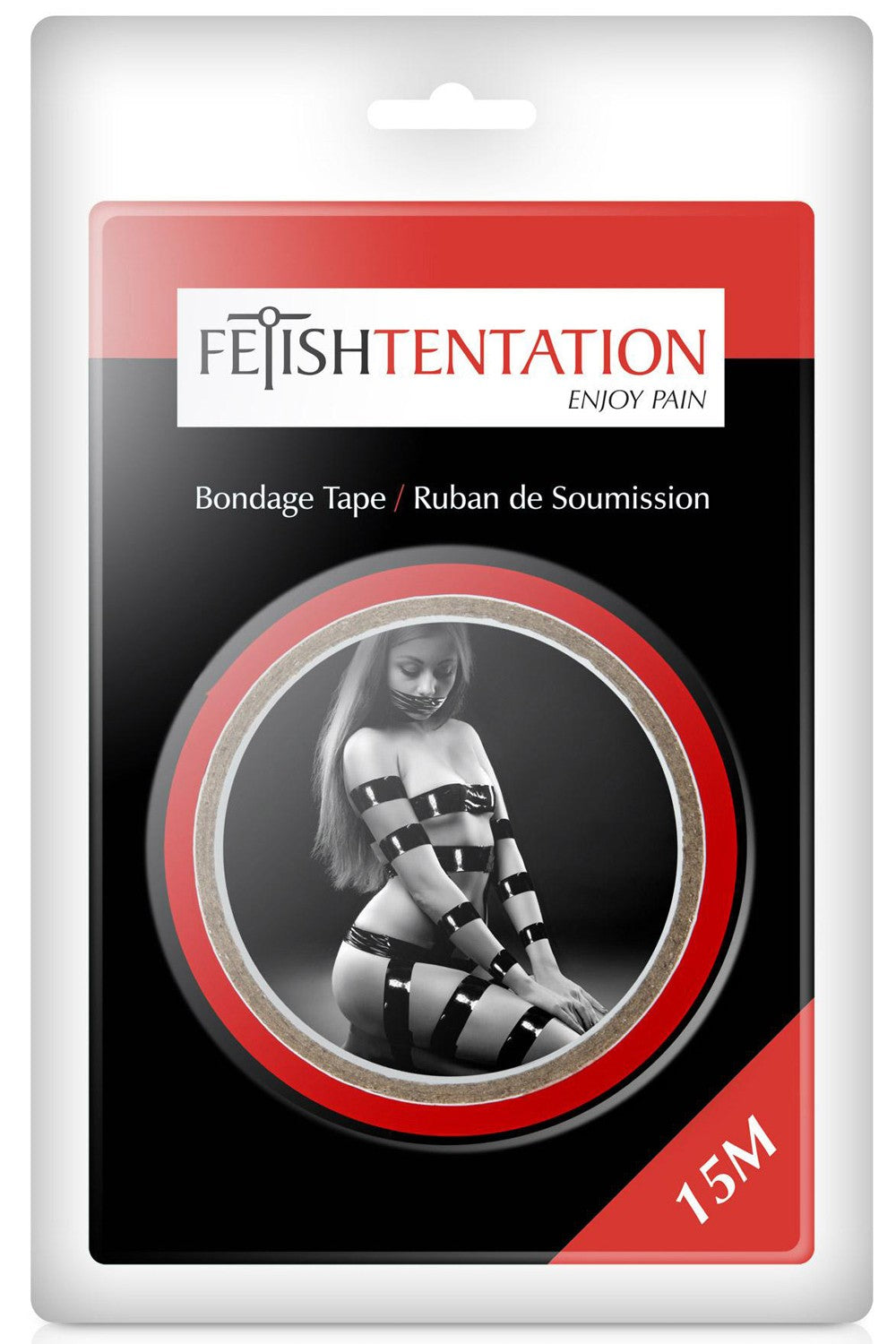Tape ruban bdsm rouge - CC5051100030