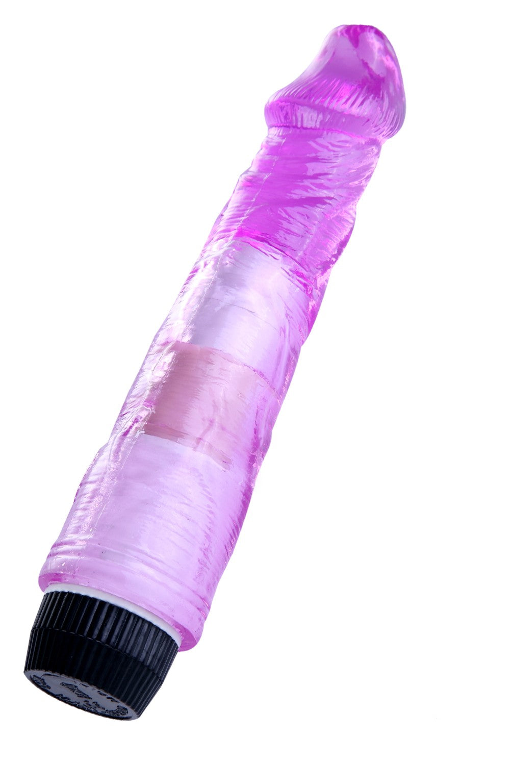 Vibromasseur 20 cm Jelly violet avec Picots - YOJ-027PU