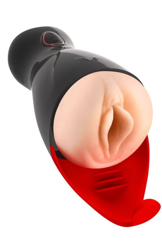 Masturbateur luxe 3D sensitive avec stimulateur de périnée - CC514205001000
