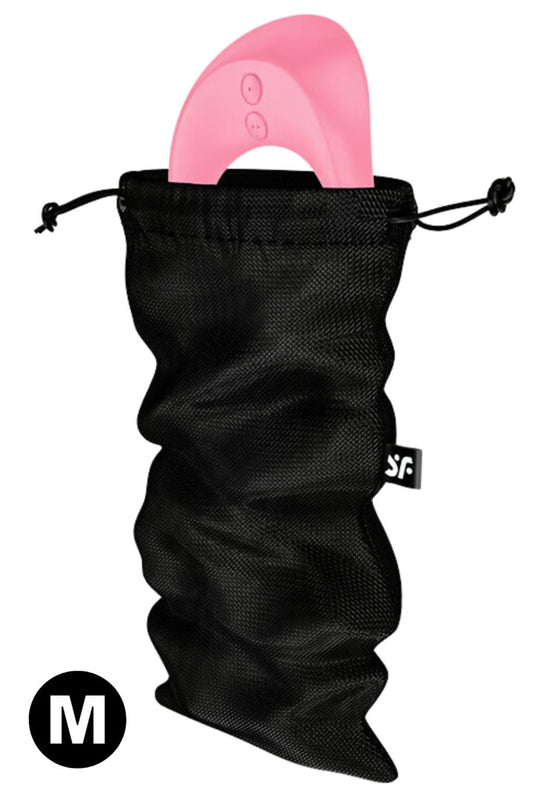 Sac de rangement sextoys noir taille M Treasure Bag Satisfyer - CC597859